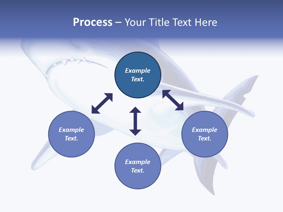 Fins Stroke Artwork PowerPoint Template
