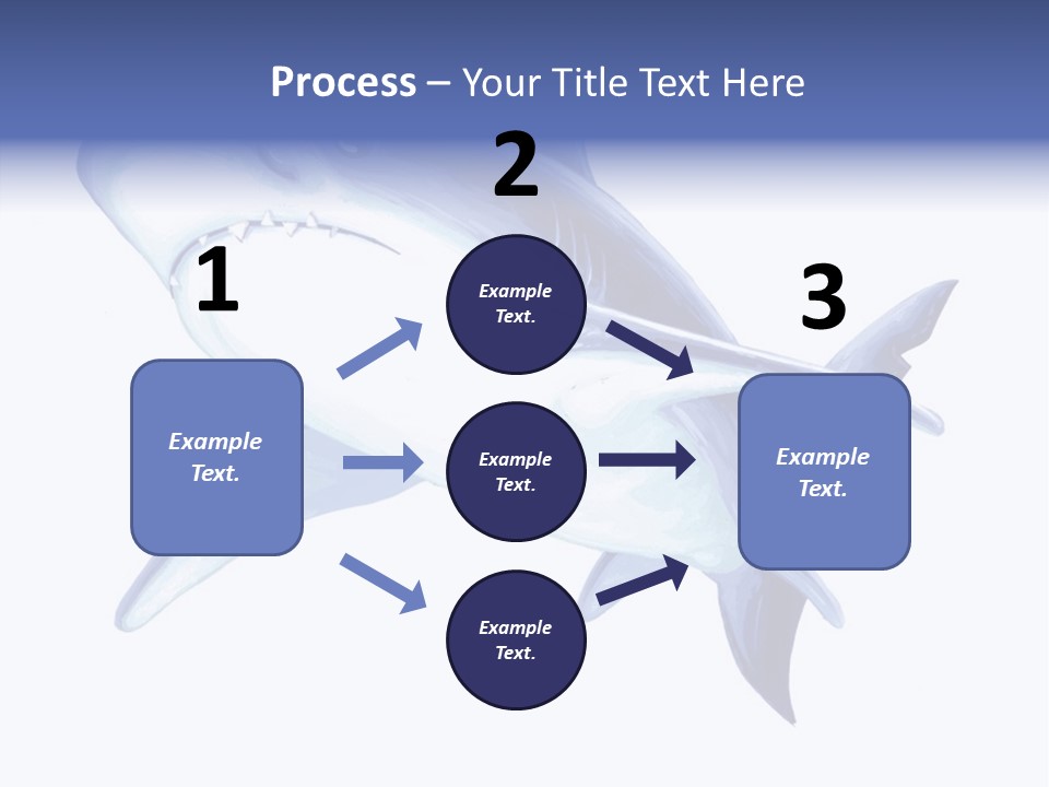 Fins Stroke Artwork PowerPoint Template
