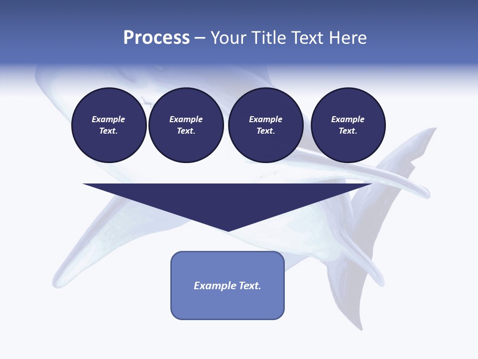 Fins Stroke Artwork PowerPoint Template