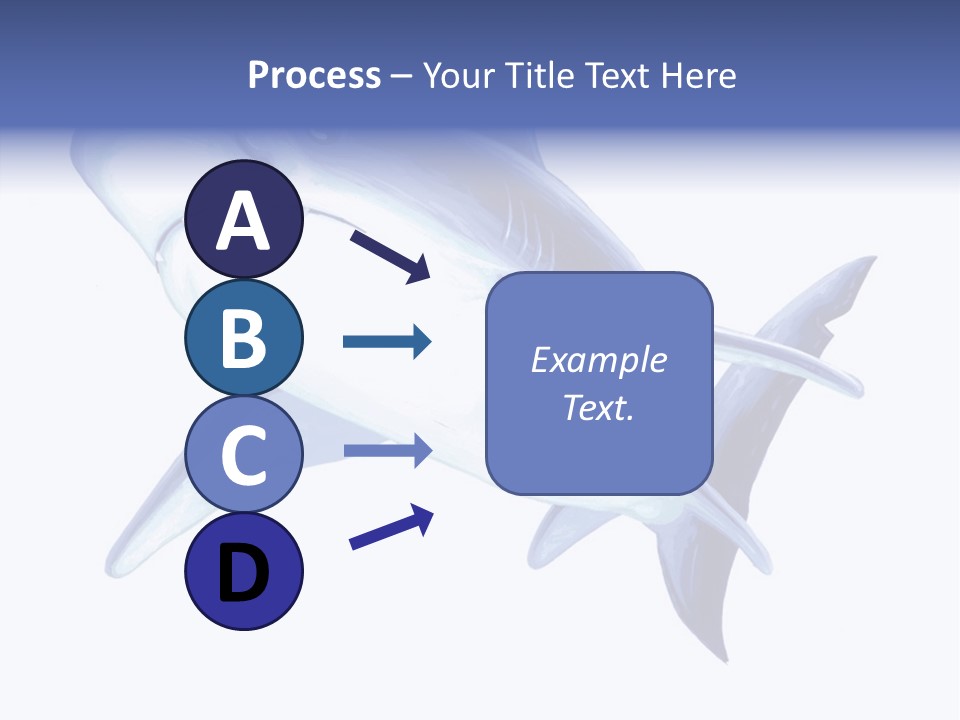 Fins Stroke Artwork PowerPoint Template