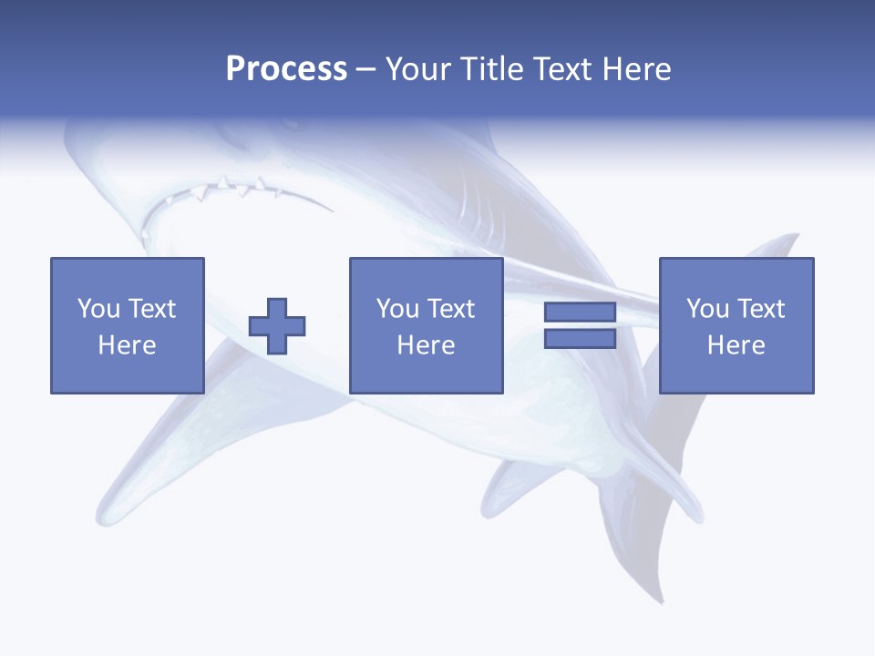 Fins Stroke Artwork PowerPoint Template
