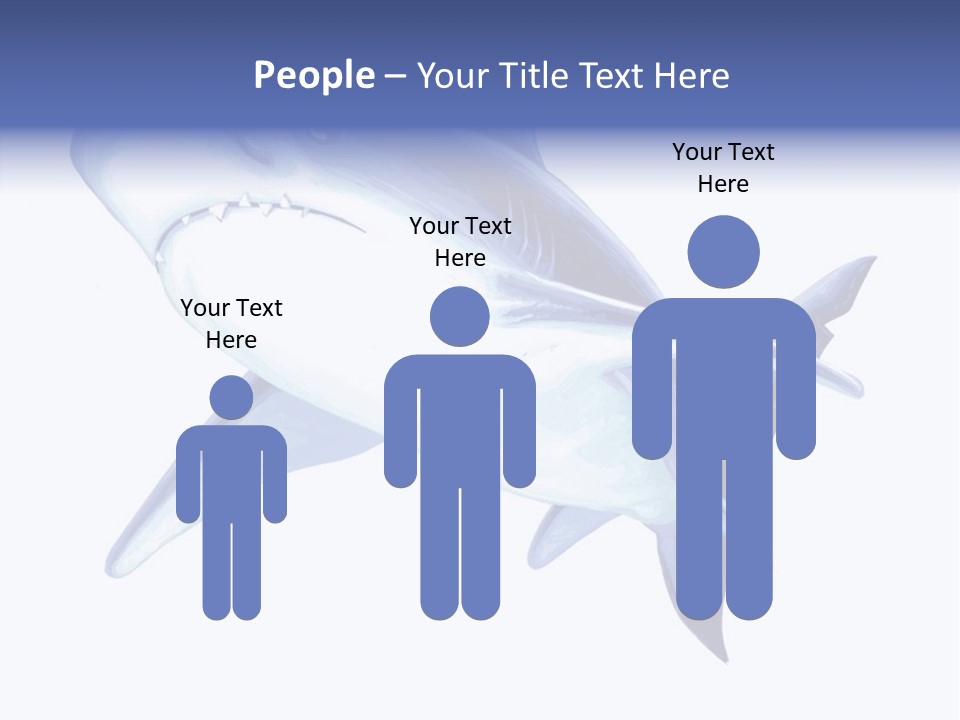 Fins Stroke Artwork PowerPoint Template