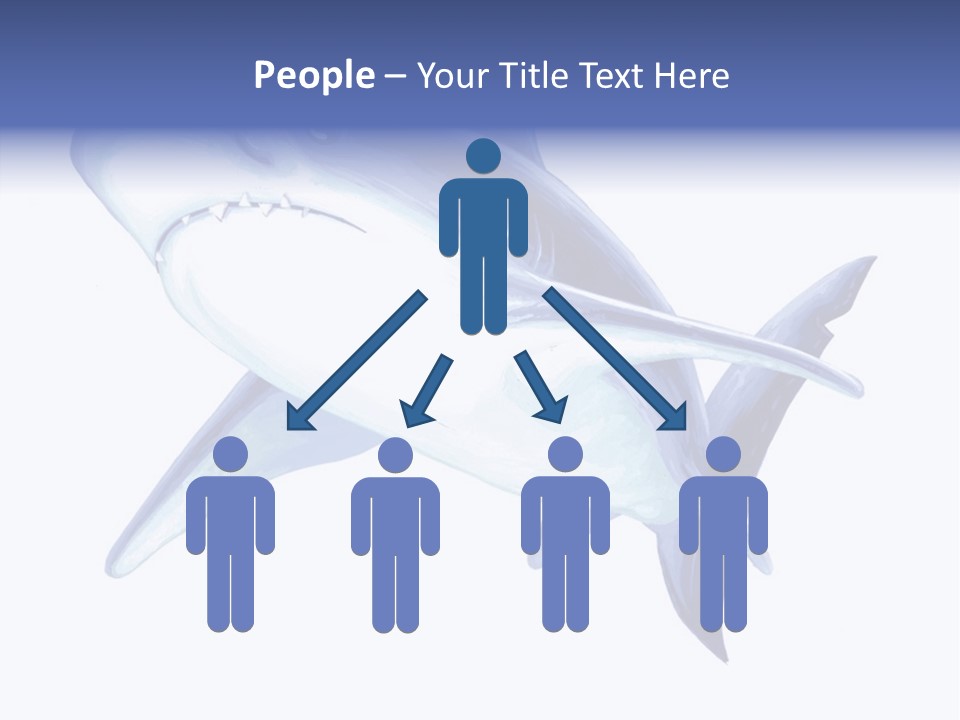 Fins Stroke Artwork PowerPoint Template