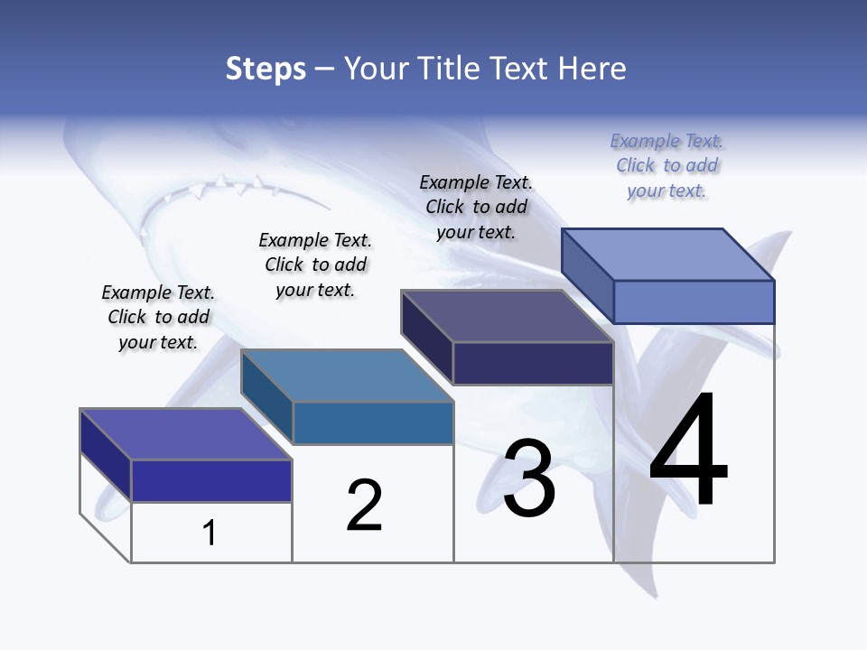 Fins Stroke Artwork PowerPoint Template