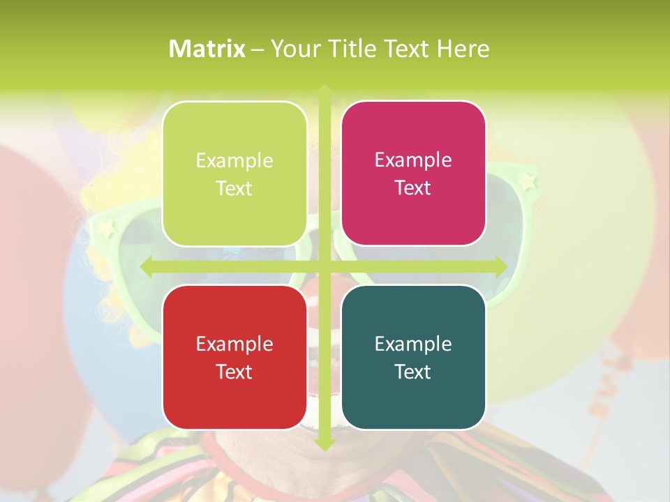 Toy Red Props PowerPoint Template