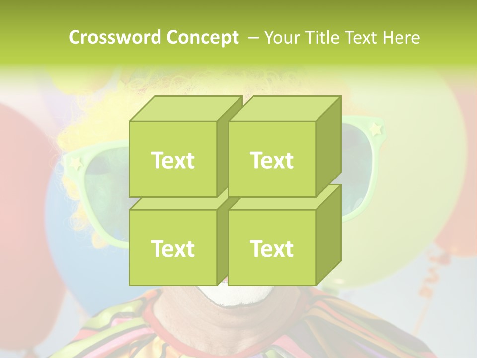 Toy Red Props PowerPoint Template