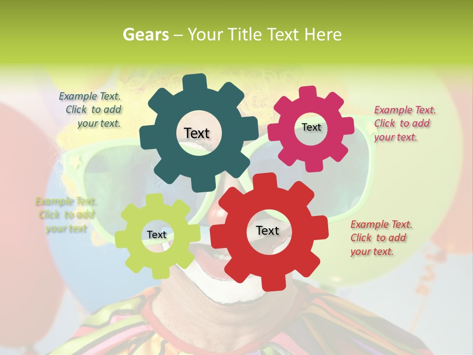 Toy Red Props PowerPoint Template