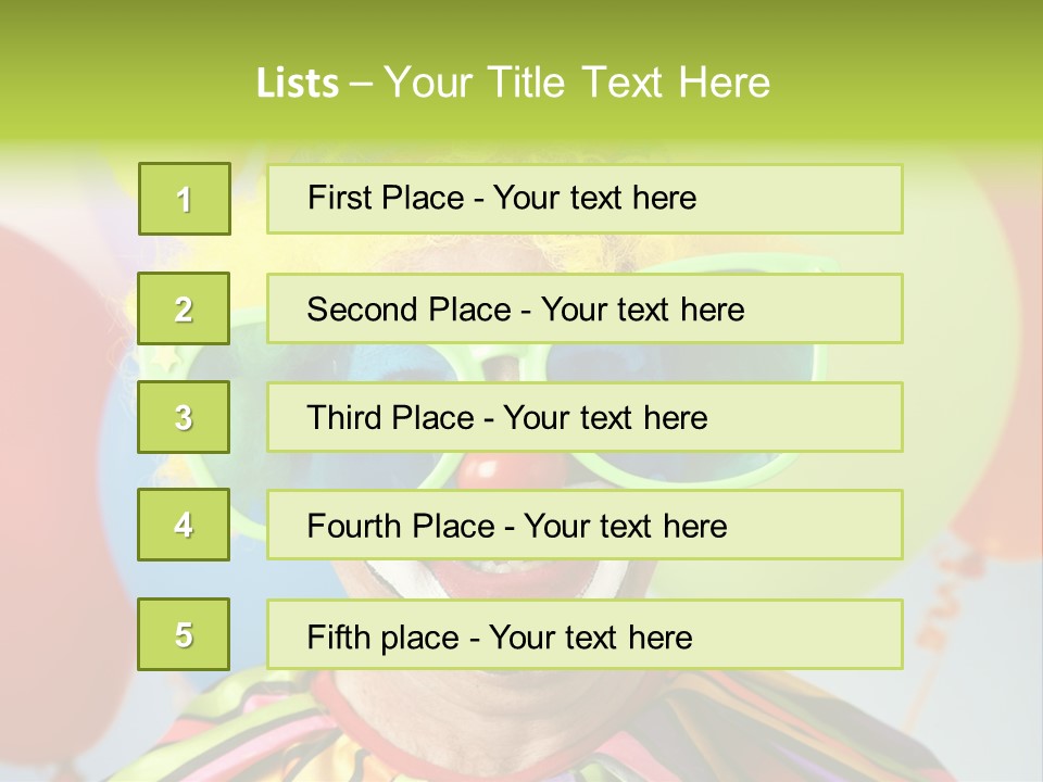 Toy Red Props PowerPoint Template