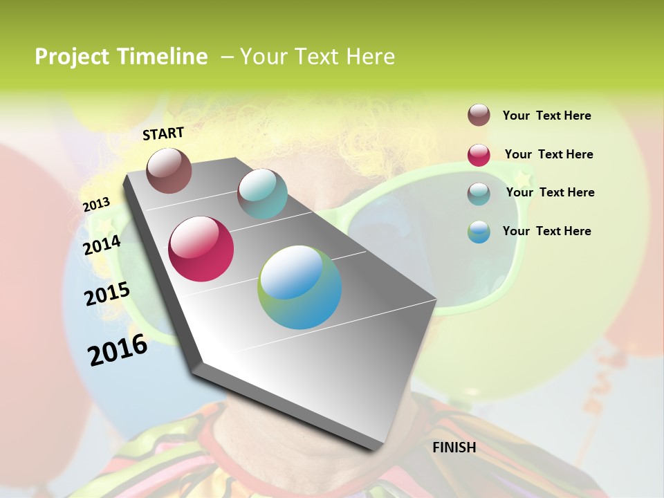 Toy Red Props PowerPoint Template