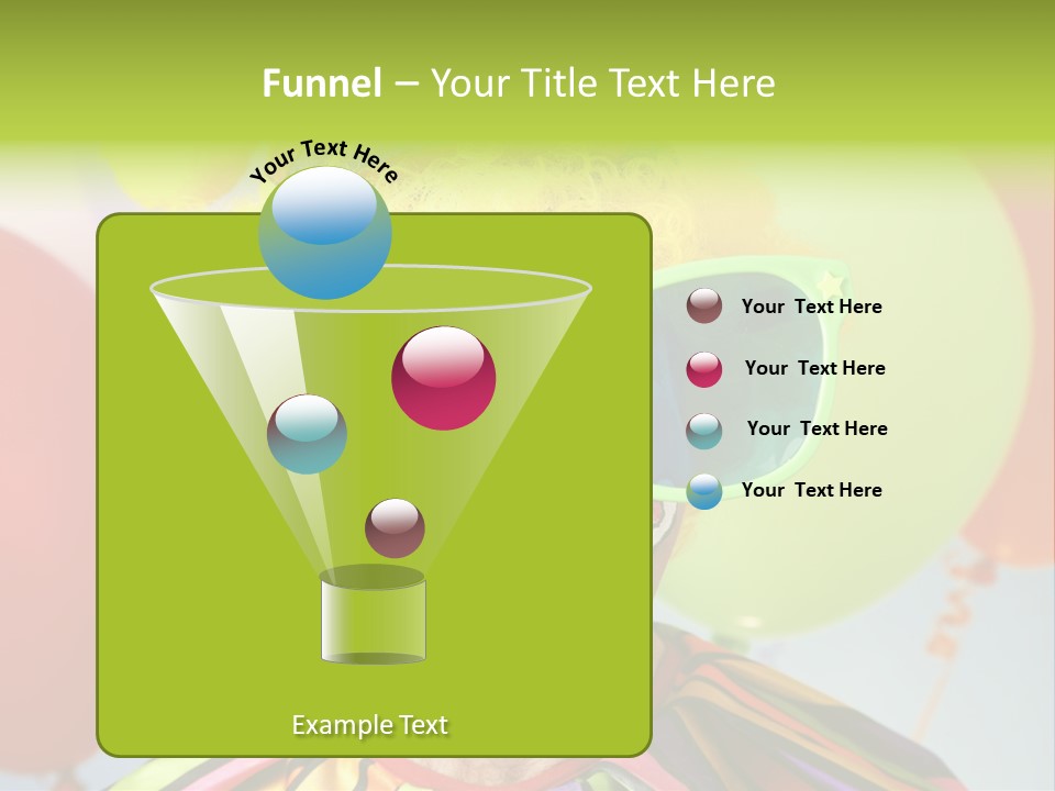 Toy Red Props PowerPoint Template