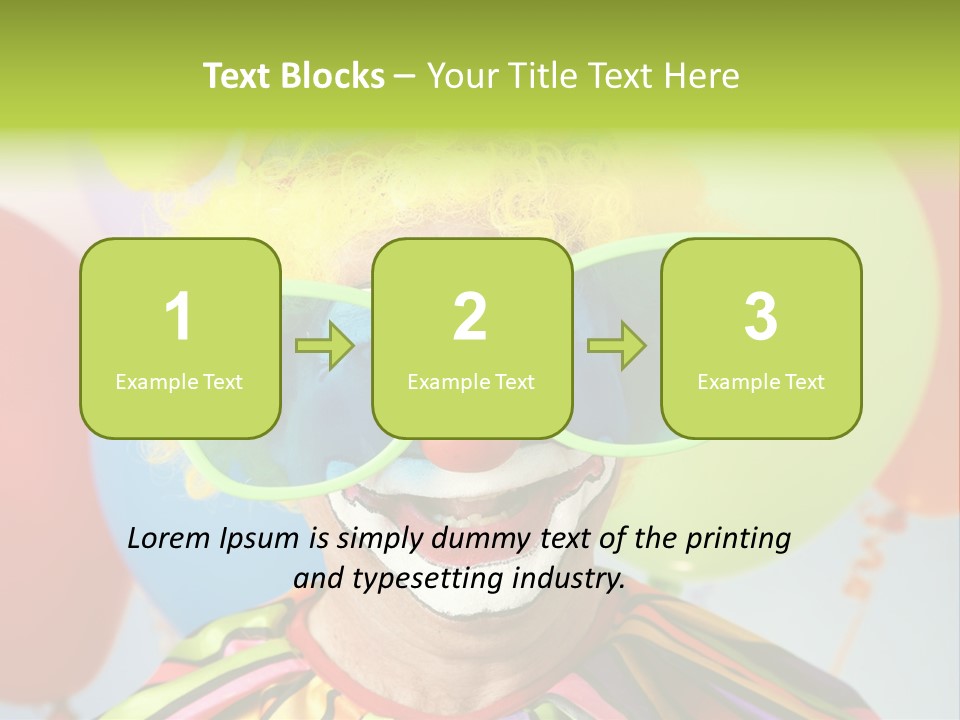 Toy Red Props PowerPoint Template