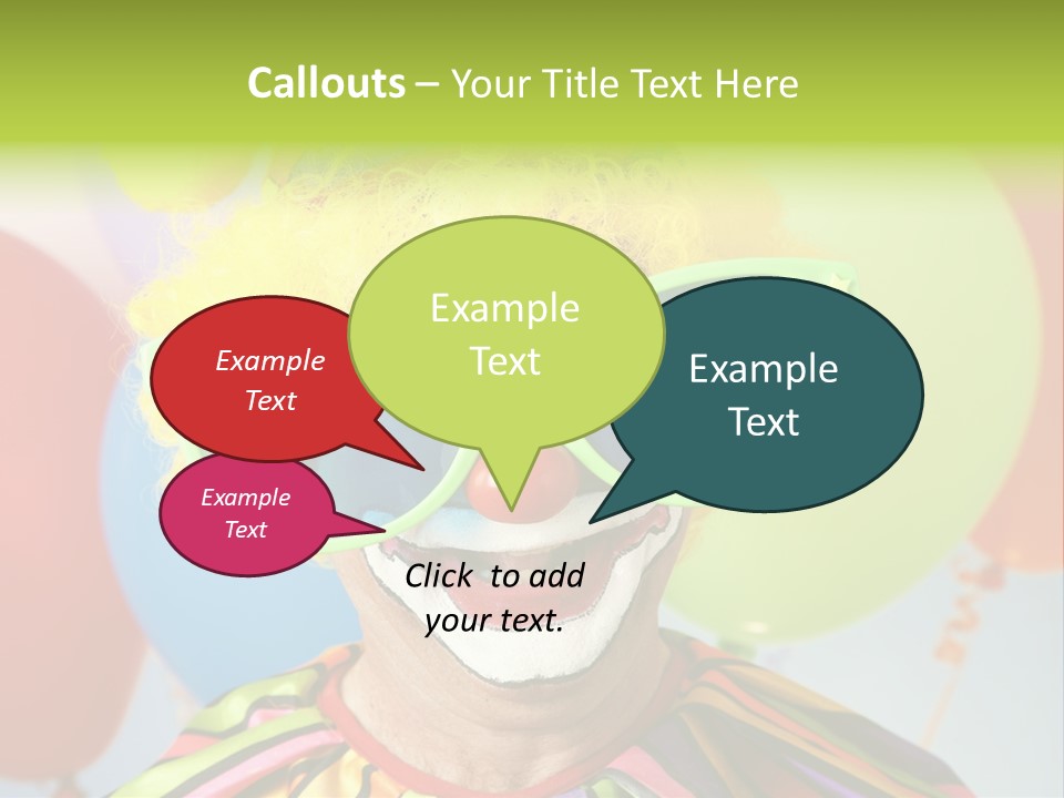 Toy Red Props PowerPoint Template