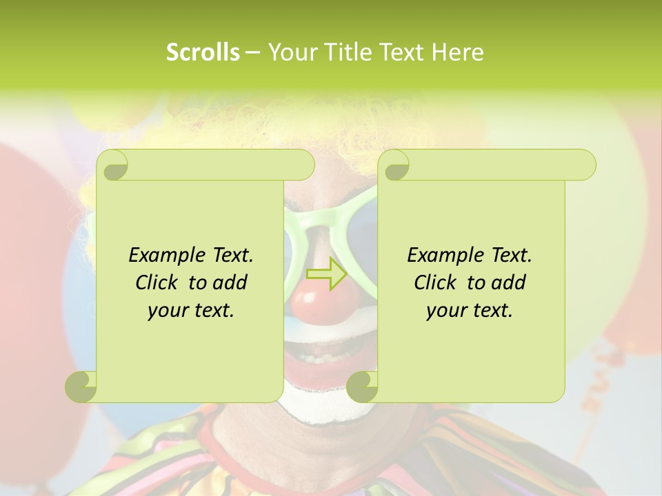 Toy Red Props PowerPoint Template
