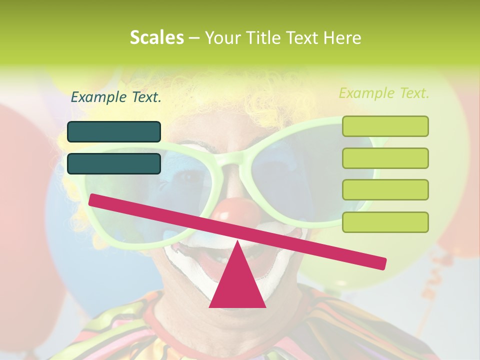 Toy Red Props PowerPoint Template