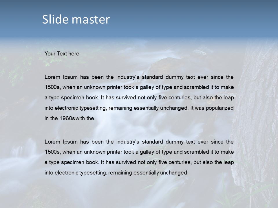 Bluff Creek State Natural Area Kettle Moraine Walworth PowerPoint Template