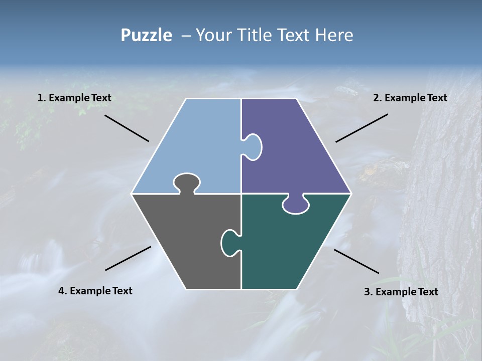 Bluff Creek State Natural Area Kettle Moraine Walworth PowerPoint Template