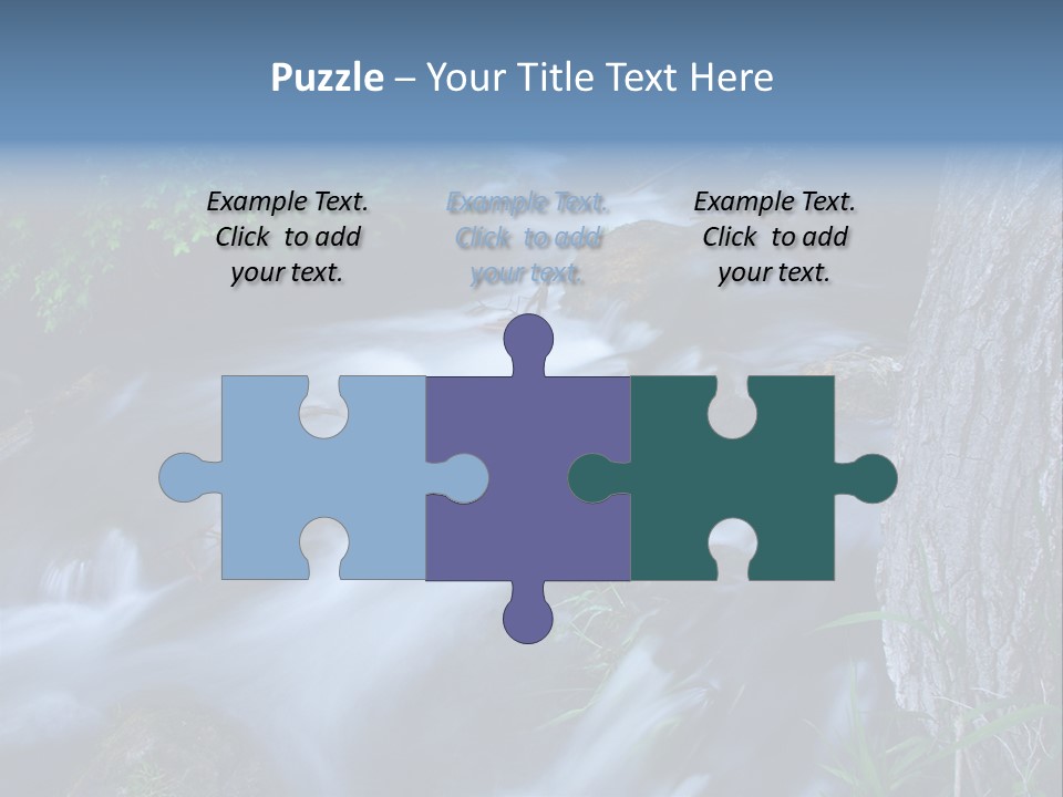 Bluff Creek State Natural Area Kettle Moraine Walworth PowerPoint Template