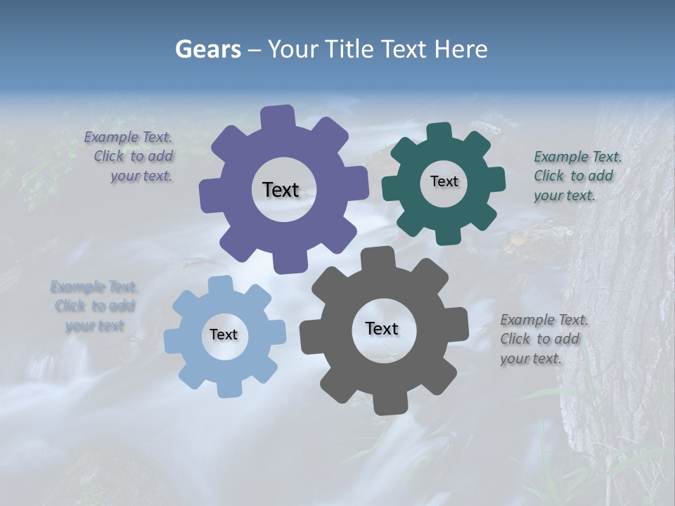 Bluff Creek State Natural Area Kettle Moraine Walworth PowerPoint Template