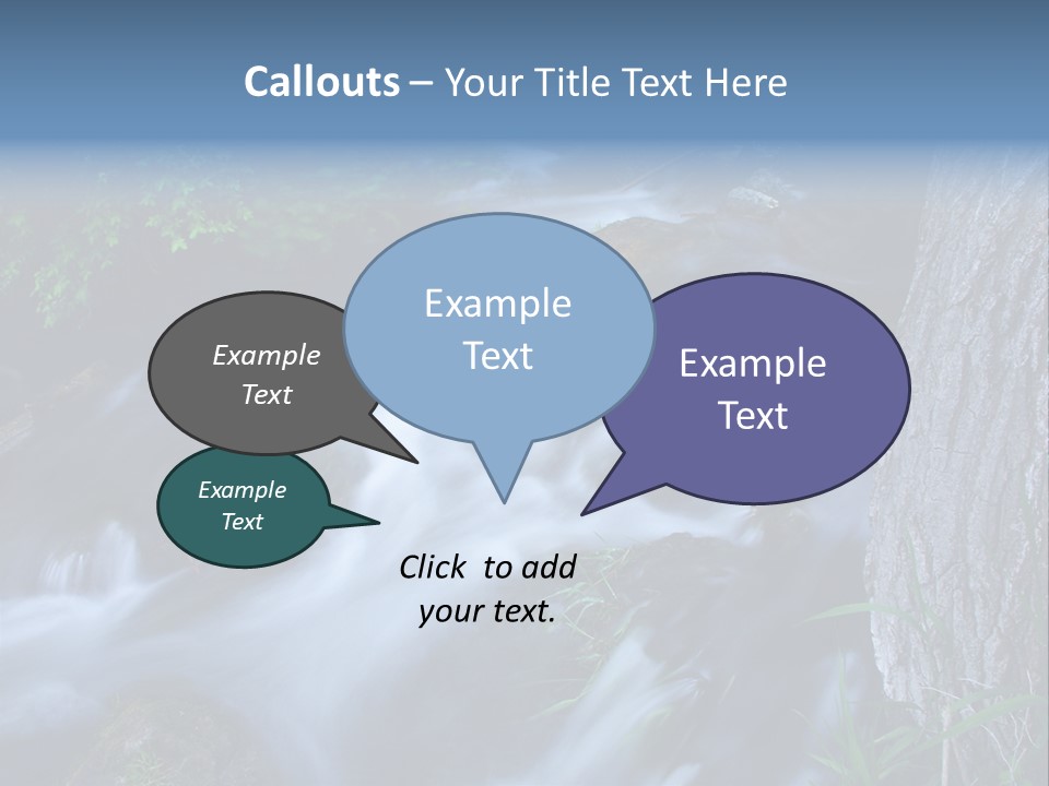 Bluff Creek State Natural Area Kettle Moraine Walworth PowerPoint Template