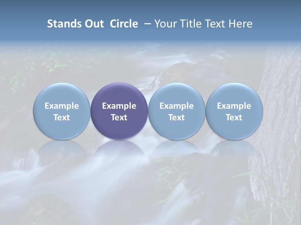 Bluff Creek State Natural Area Kettle Moraine Walworth PowerPoint Template