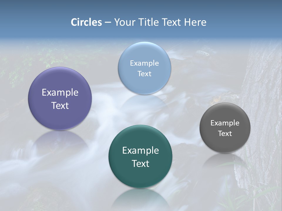 Bluff Creek State Natural Area Kettle Moraine Walworth PowerPoint Template