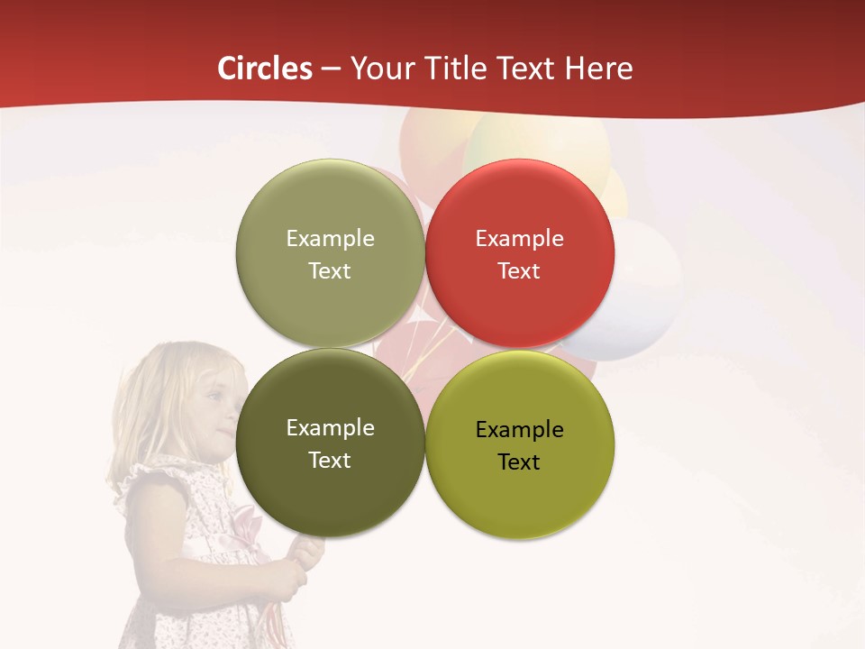 Innocence Leisure Playing PowerPoint Template