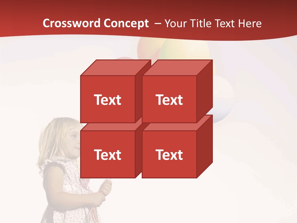 Innocence Leisure Playing PowerPoint Template