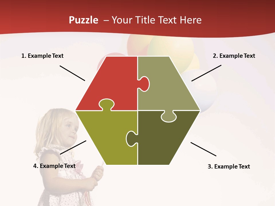 Innocence Leisure Playing PowerPoint Template