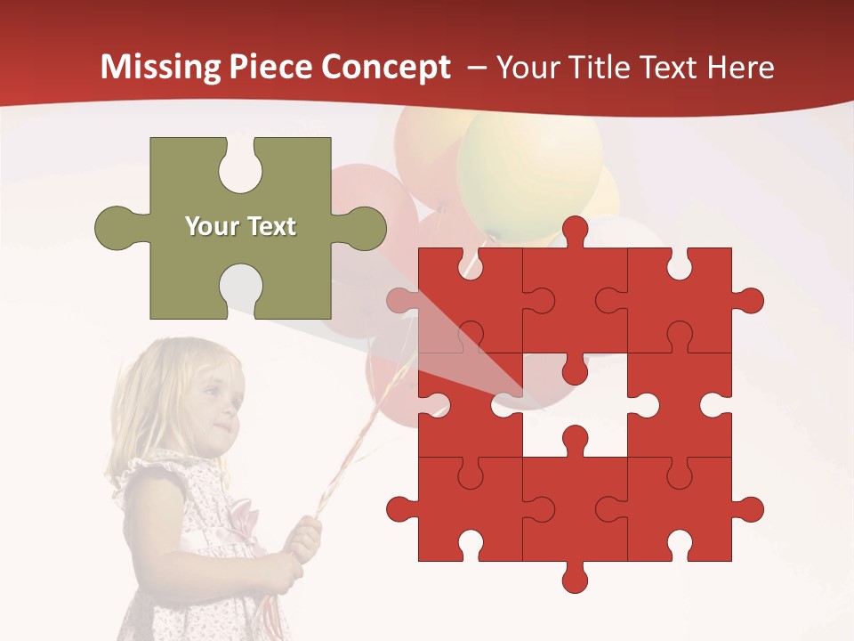 Innocence Leisure Playing PowerPoint Template