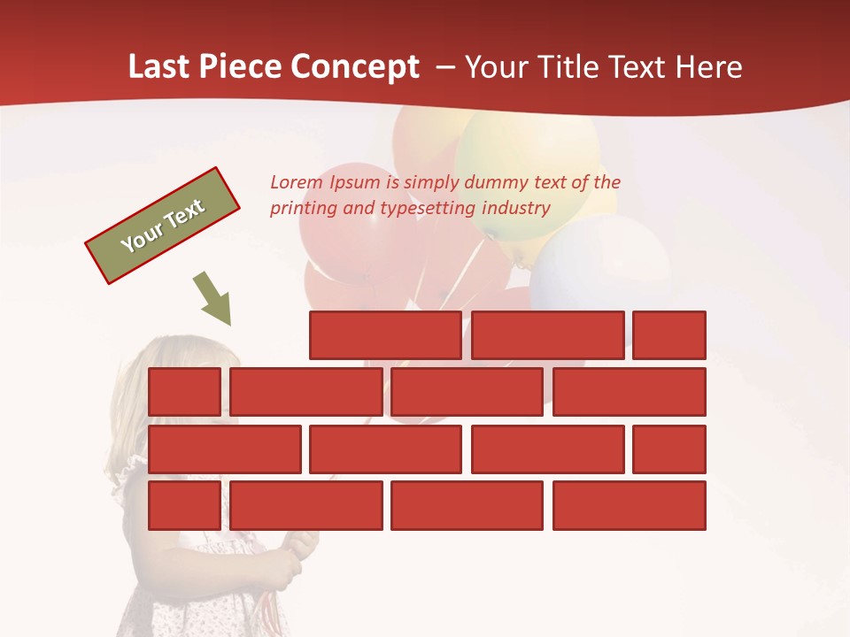 Innocence Leisure Playing PowerPoint Template