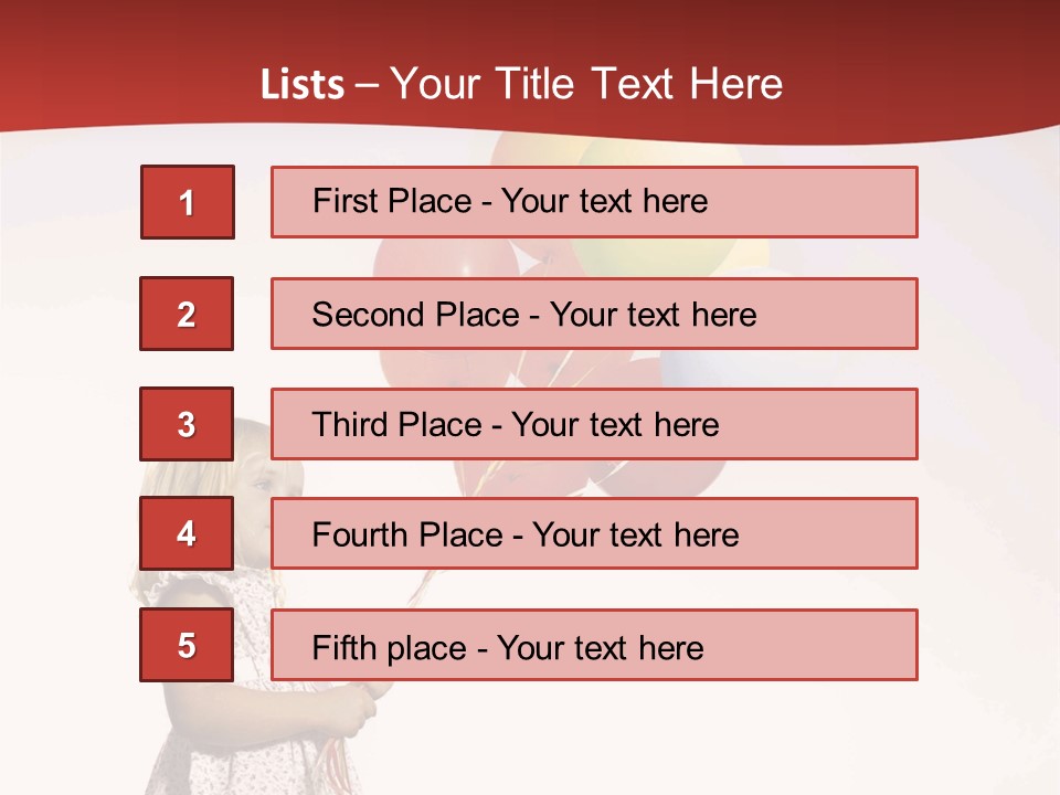 Innocence Leisure Playing PowerPoint Template