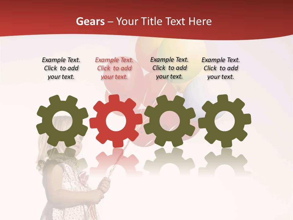 Innocence Leisure Playing PowerPoint Template