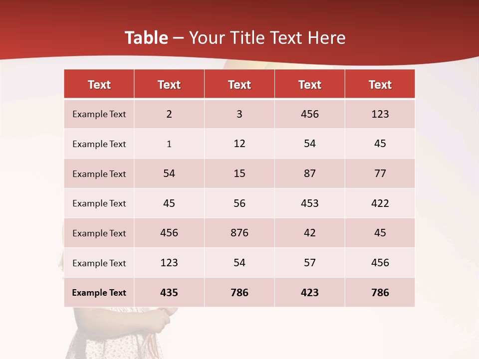 Innocence Leisure Playing PowerPoint Template
