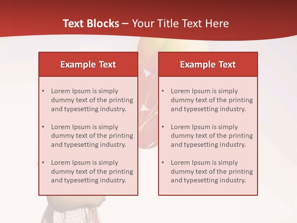 Innocence Leisure Playing PowerPoint Template