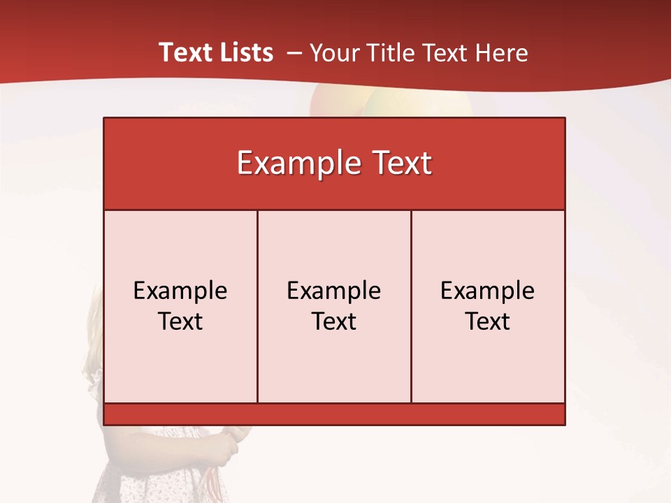 Innocence Leisure Playing PowerPoint Template