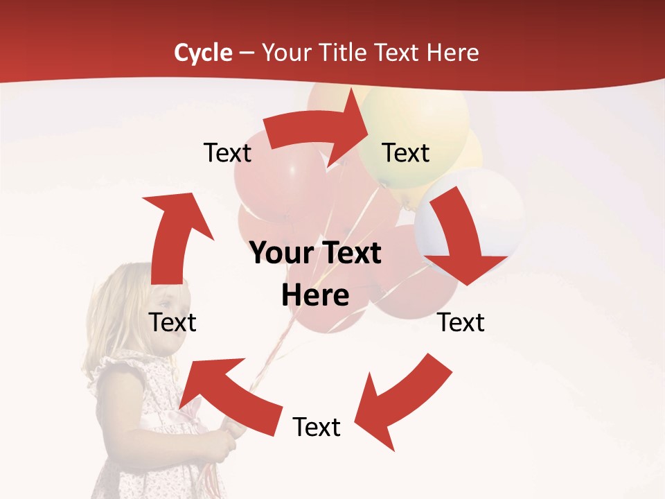 Innocence Leisure Playing PowerPoint Template