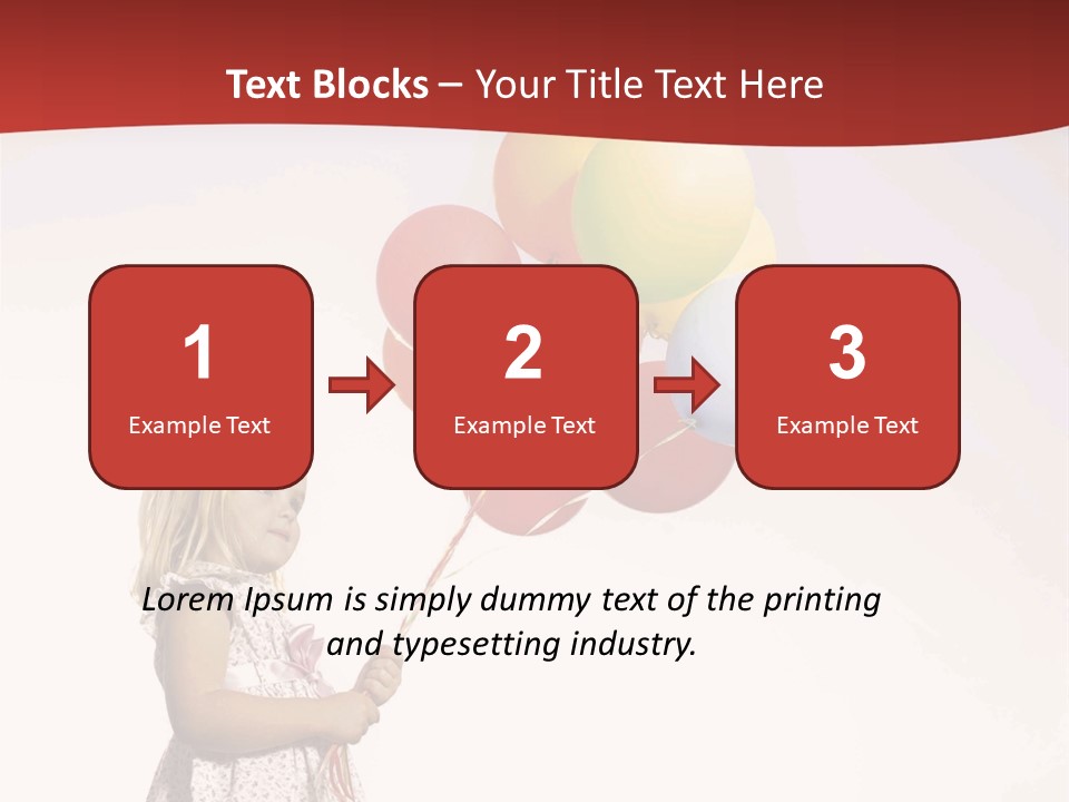 Innocence Leisure Playing PowerPoint Template