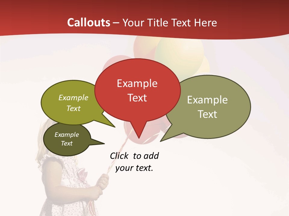 Innocence Leisure Playing PowerPoint Template