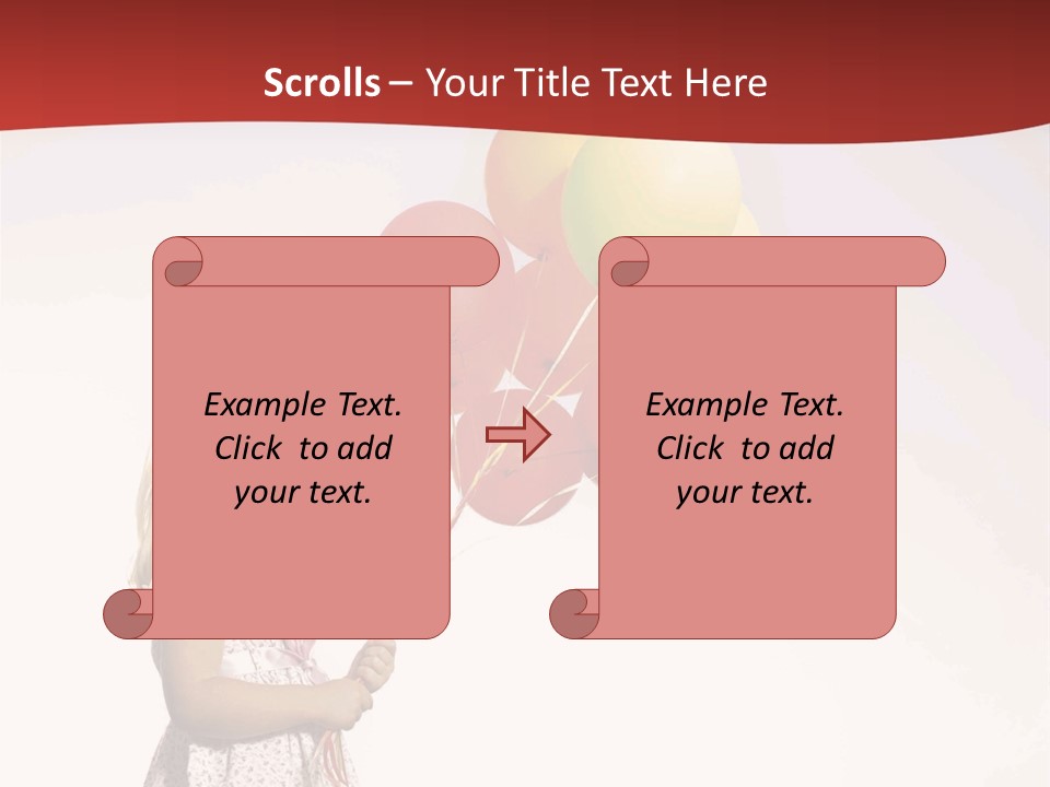 Innocence Leisure Playing PowerPoint Template