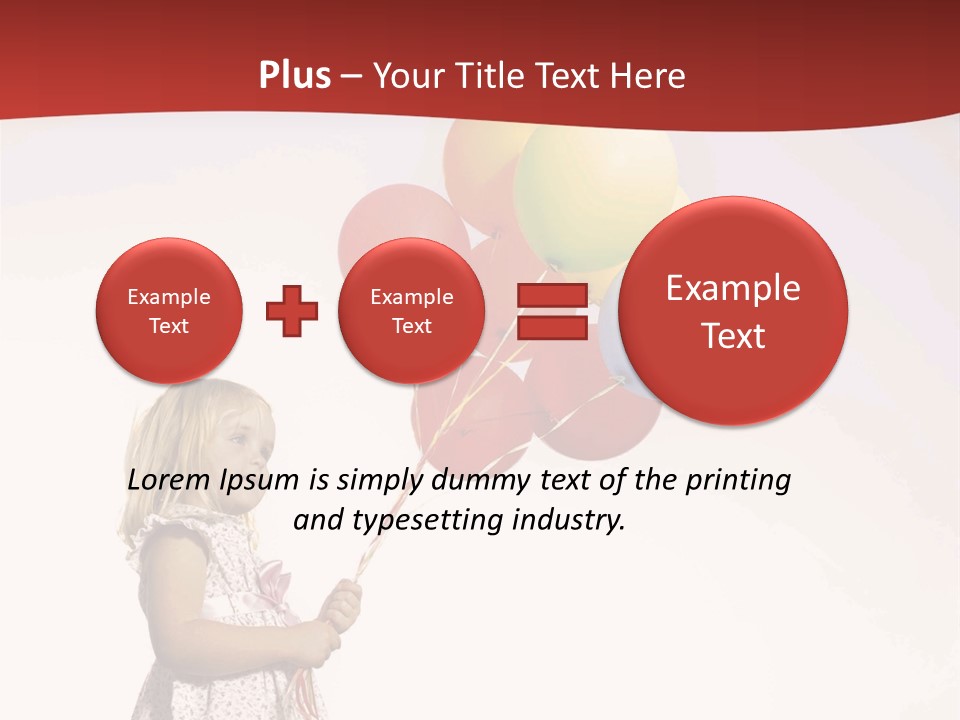 Innocence Leisure Playing PowerPoint Template