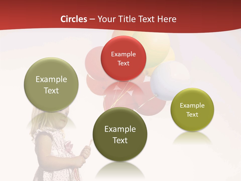 Innocence Leisure Playing PowerPoint Template