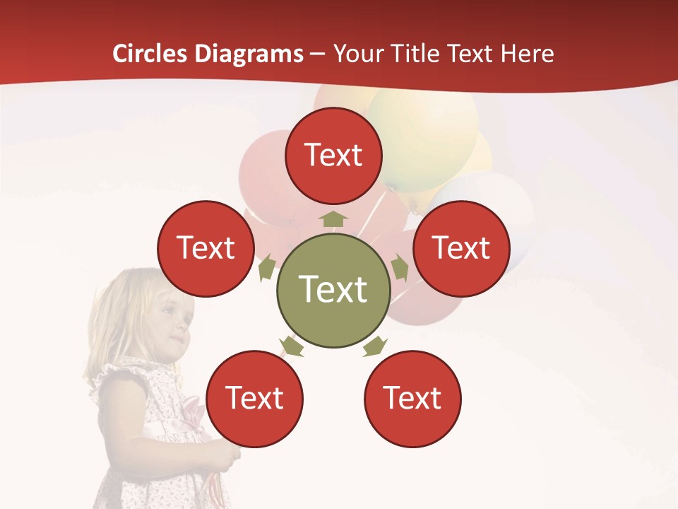 Innocence Leisure Playing PowerPoint Template