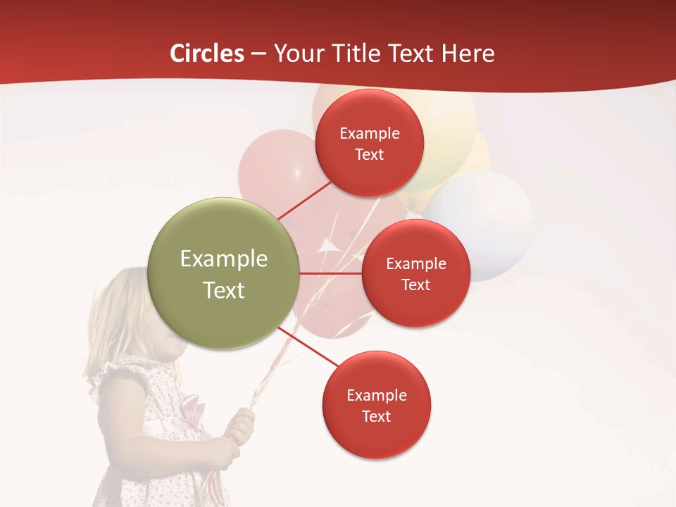 Innocence Leisure Playing PowerPoint Template