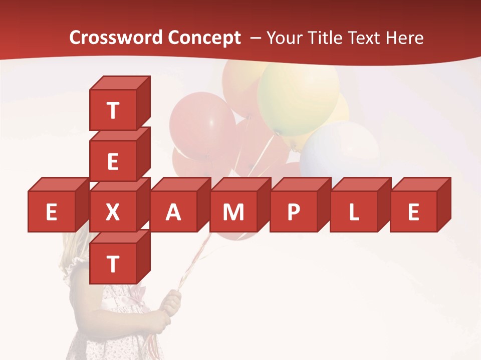 Innocence Leisure Playing PowerPoint Template