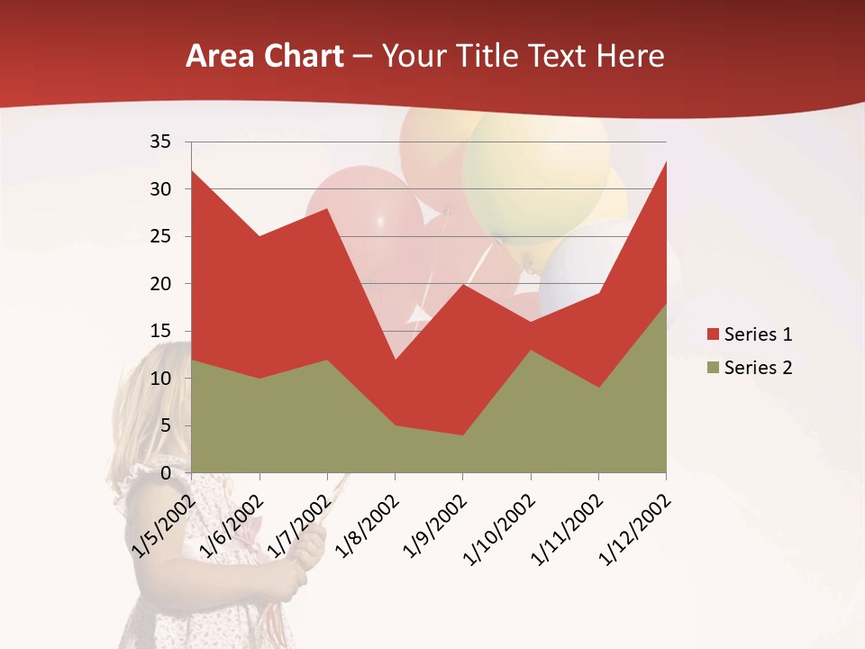 Innocence Leisure Playing PowerPoint Template