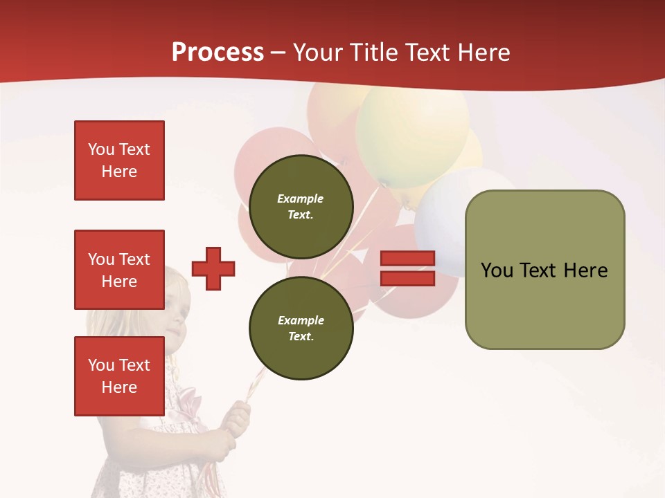 Innocence Leisure Playing PowerPoint Template