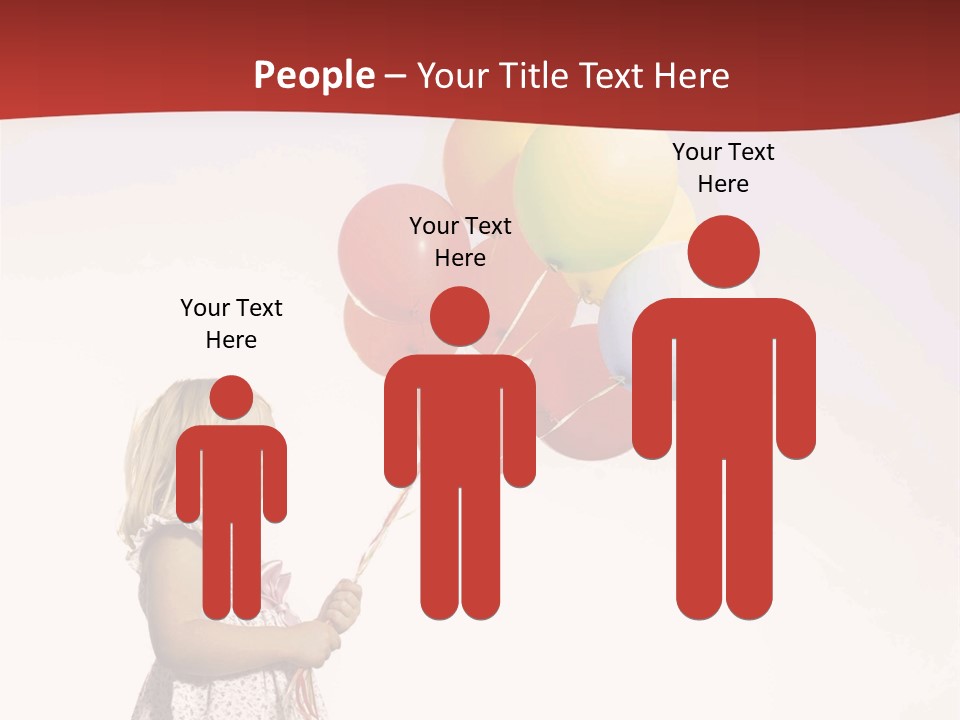 Innocence Leisure Playing PowerPoint Template