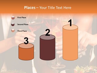 Wine Hands Cocktail PowerPoint Template