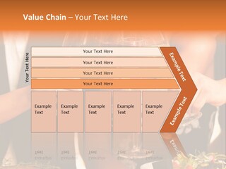 Wine Hands Cocktail PowerPoint Template