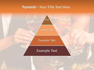 Wine Hands Cocktail PowerPoint Template